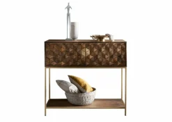 Discount G+K Bartisch 122 x 50 cm Indora Mango