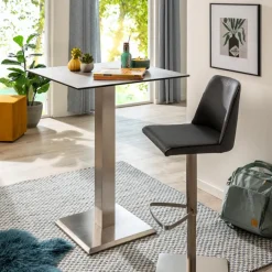 Online BOOOM Bartisch Modica 80 x 80 cm Grau