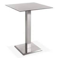 Hot BOOOM Bartisch Modica 80 x 80 cm Hellgrau