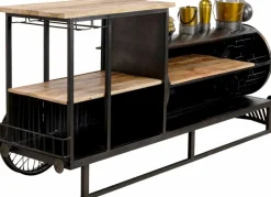 KARE DESIGN Bartisch Steamlock 87197 Schwarz