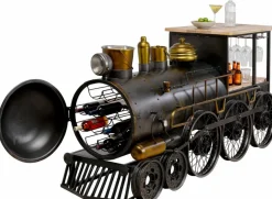 KARE DESIGN Bartisch Steamlock 87197 Schwarz