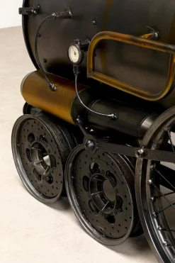 KARE DESIGN Bartisch Steamlock 87197 Schwarz