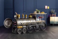 KARE DESIGN Bartisch Steamlock 87197 Schwarz