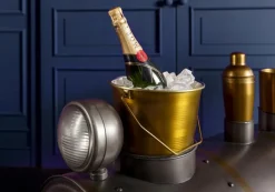 KARE DESIGN Bartisch Steamlock 87197 Schwarz