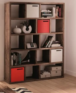 Outlet TemaHome Bücherregal Berlin Nuss