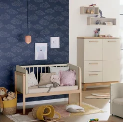 Outlet Paidi Beistellbett Little Cloud 50 x 89 cm Cashmere-Beige