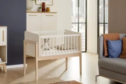 Clearance Paidi Beistellbett Little Cloud 50 x 89 cm Kreideweiß