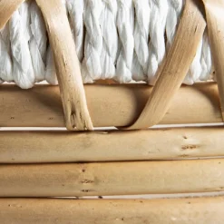 Beistelltisch Ø 39,5 cm Braun