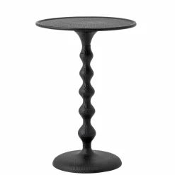 Hot Beistelltisch Anka Ø 38 cm Schwarz