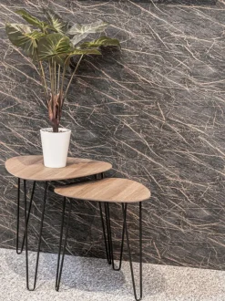 New Haku Beistelltisch Bologna Eiche