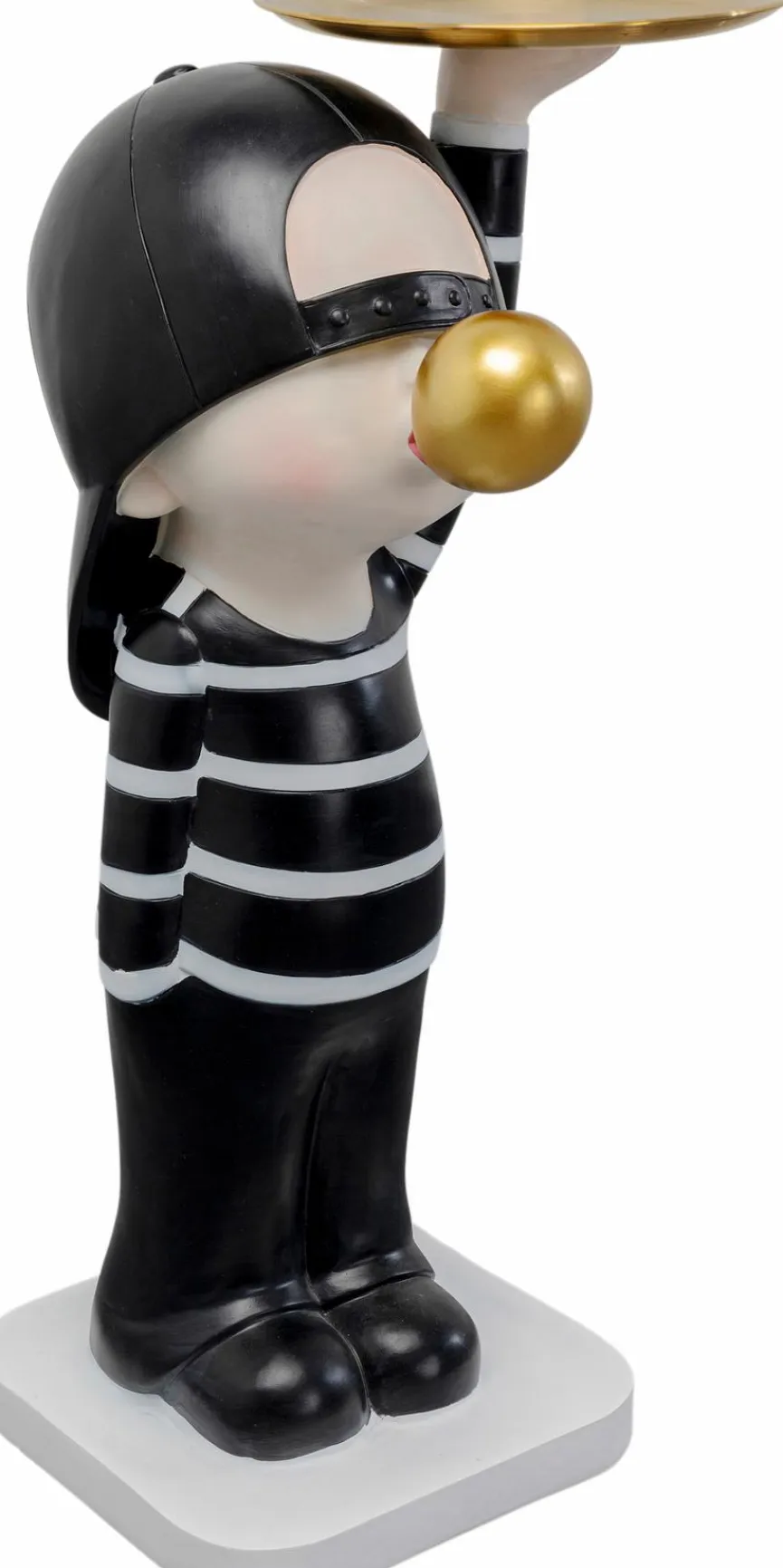 Discount KARE DESIGN Beistelltisch Bubble Boy 87786 Schwarz / Weiß