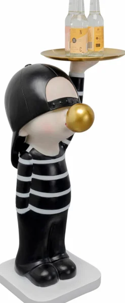 Discount KARE DESIGN Beistelltisch Bubble Boy 87786 Schwarz / Weiß