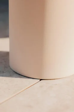 New Metallbude Beistelltisch Ciro Cashew