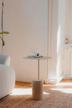 New Metallbude Beistelltisch Ciro Cashew