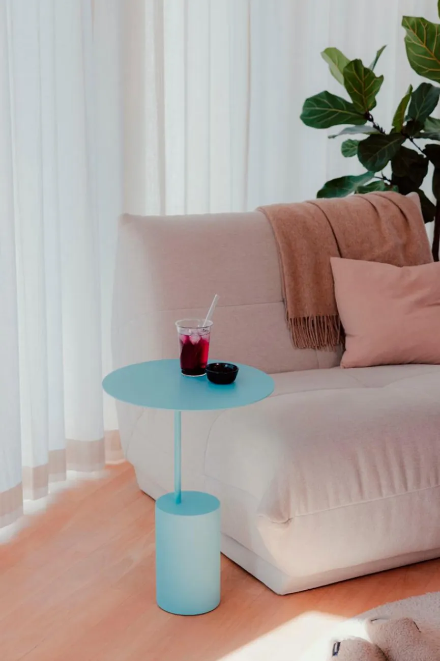 Online Metallbude Beistelltisch Ciro Blueberry