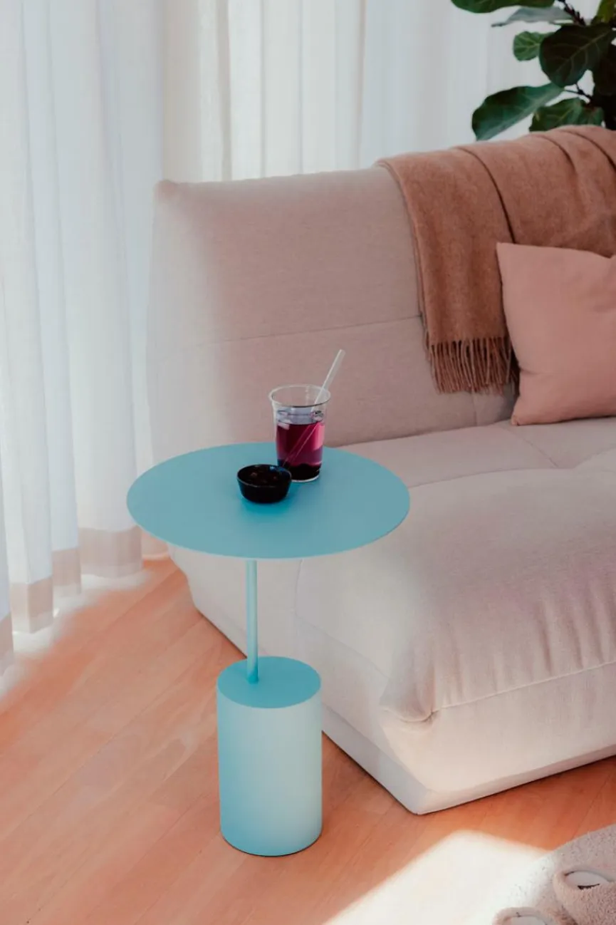 Online Metallbude Beistelltisch Ciro Blueberry