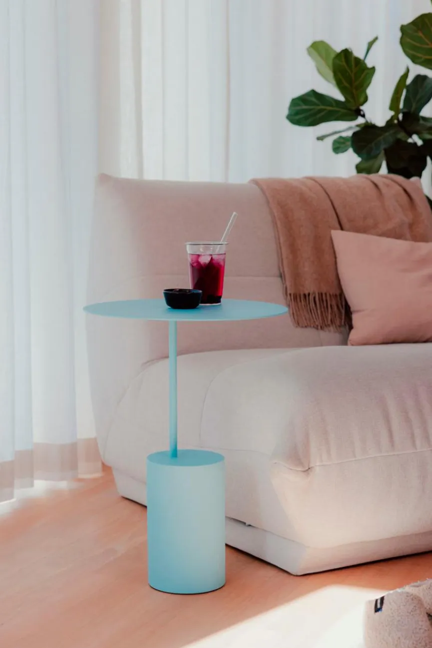 Online Metallbude Beistelltisch Ciro Blueberry