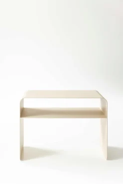 Outlet Metallbude Beistelltisch Cosmo Cashew