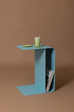 Metallbude Beistelltisch Cosmo Blueberry