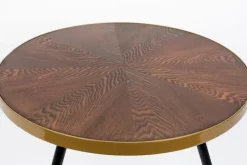 Clearance Zuiver Beistelltisch Denise Walnuss