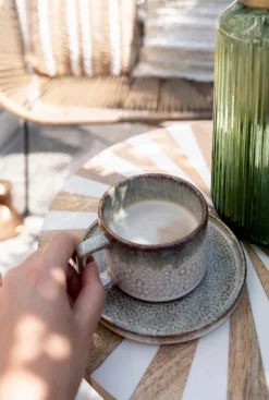 Sale KARE DESIGN Beistelltisch Domero Cirque 86729 Weiß / Gold