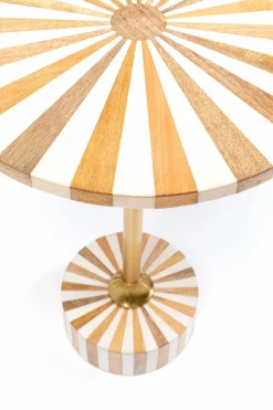 Sale KARE DESIGN Beistelltisch Domero Cirque 86729 Weiß / Gold