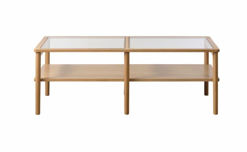 Best DAHEIM Beistelltisch Gestell aus massiver Eiche