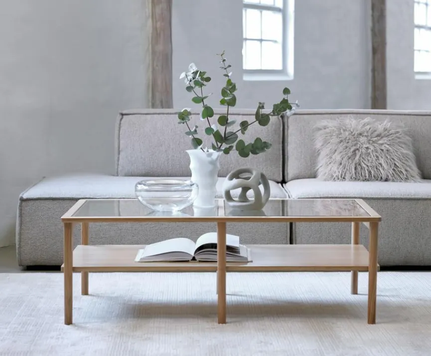 Best DAHEIM Beistelltisch Gestell aus massiver Eiche