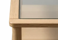 Best DAHEIM Beistelltisch Gestell aus massiver Eiche