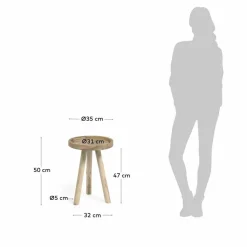 Kave Home Beistelltisch Glenda