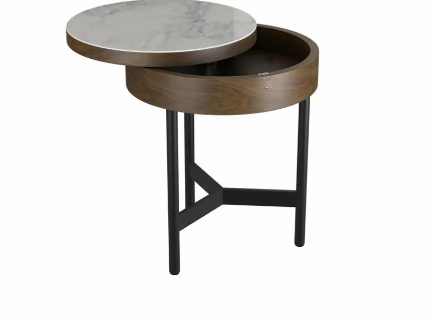 Sale Akante Beistelltisch Kingston Weiß