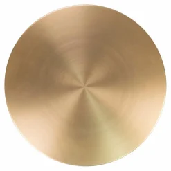 Hot Beistelltisch Lecco Messing