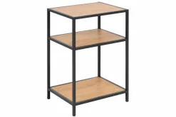 Sale Actona Beistelltisch Seaford Schwarz / Eiche