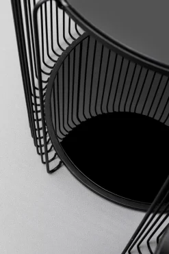 Sale KARE DESIGN Beistelltisch Wire Double 87441 2er Set Schwarz