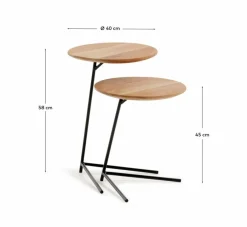 Kave Home Beistelltisch-Set Lomiri