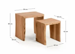 Kave Home Beistelltisch-Set Vintara