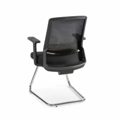 Hot BOOOM Besucherstuhl Mafra Schwarz