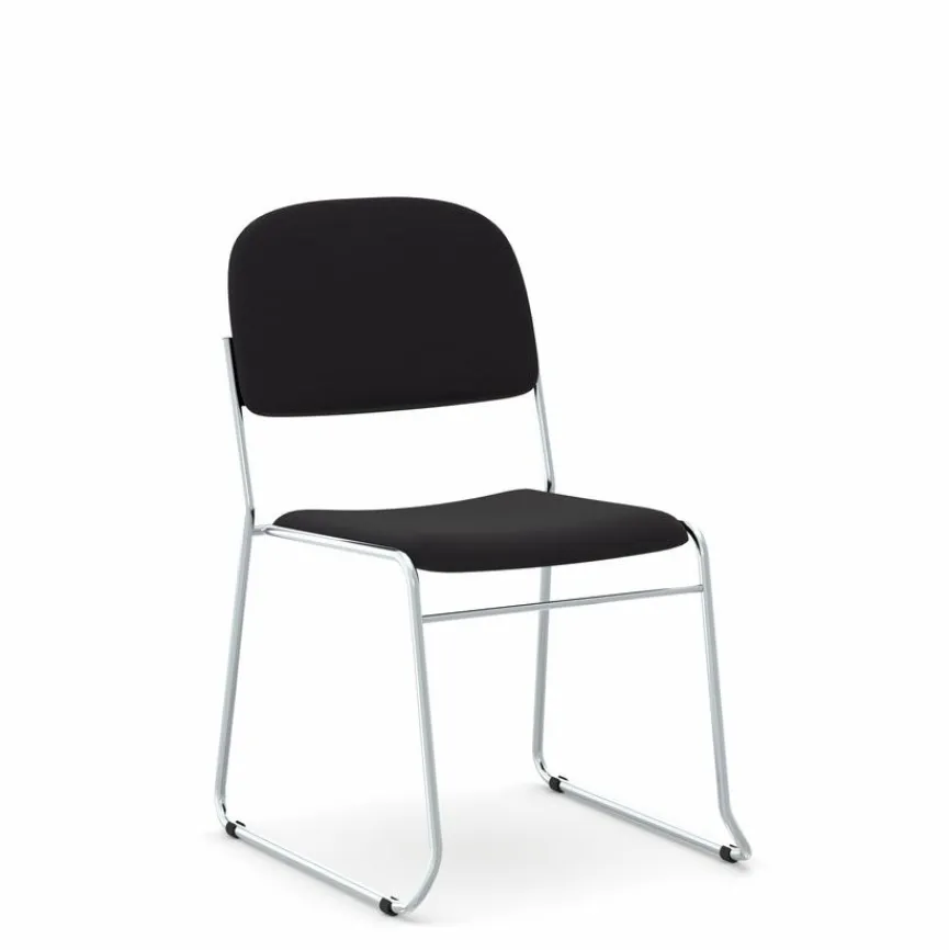 Clearance NowyStyl Besucherstuhl Vesta Schwarz