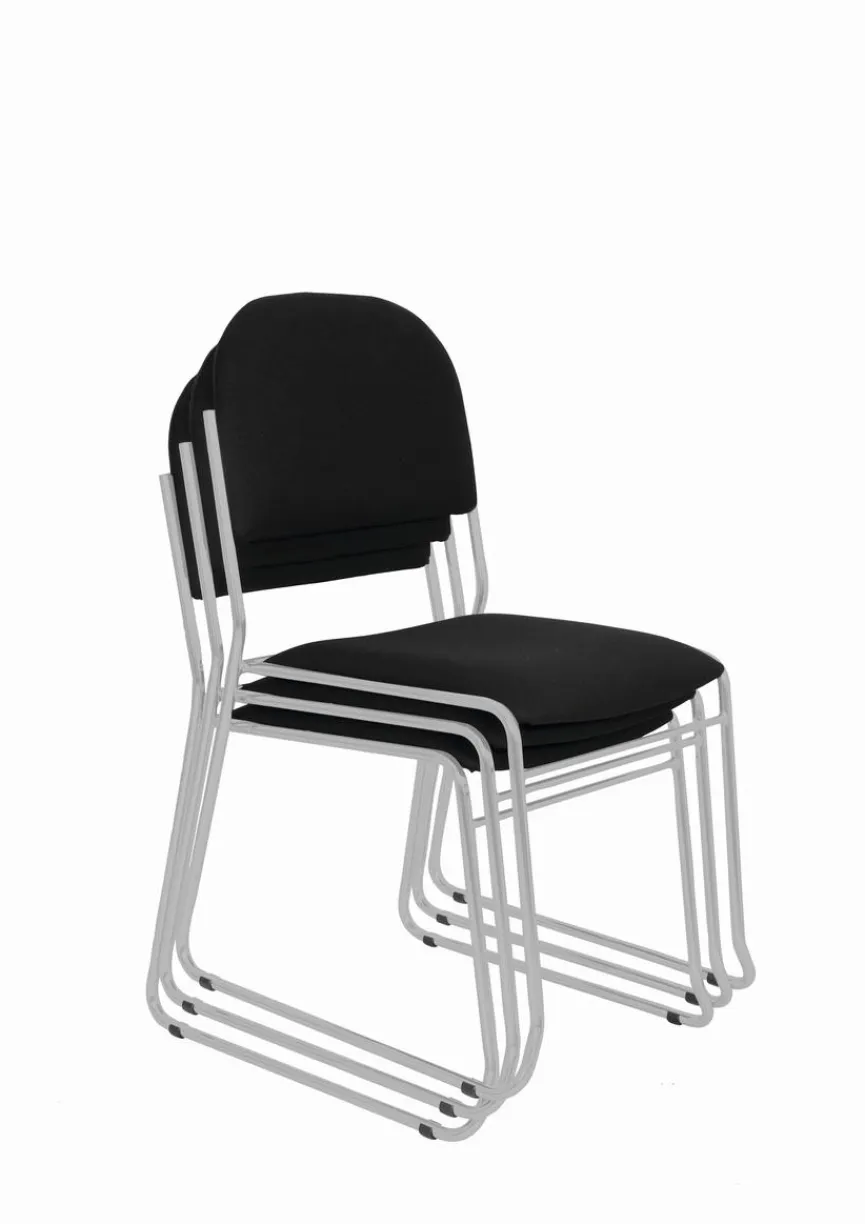 Clearance NowyStyl Besucherstuhl Vesta Schwarz