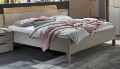 Clearance C.DISSELKAMP Bett Cuneo 180 x 200 cm Taupe