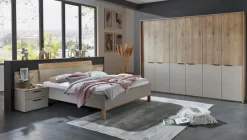 Clearance C.DISSELKAMP Bett Cuneo 180 x 200 cm Taupe
