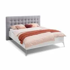 New Bett Ambra 180 x 200 cm Weiß