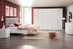 New Bett Ambra 180 x 200 cm Weiß