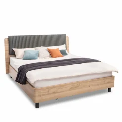 Online Sormani Bett Brugnera 180 x 200 cm Eiche