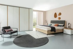 Online Sormani Bett Brugnera 180 x 200 cm Eiche