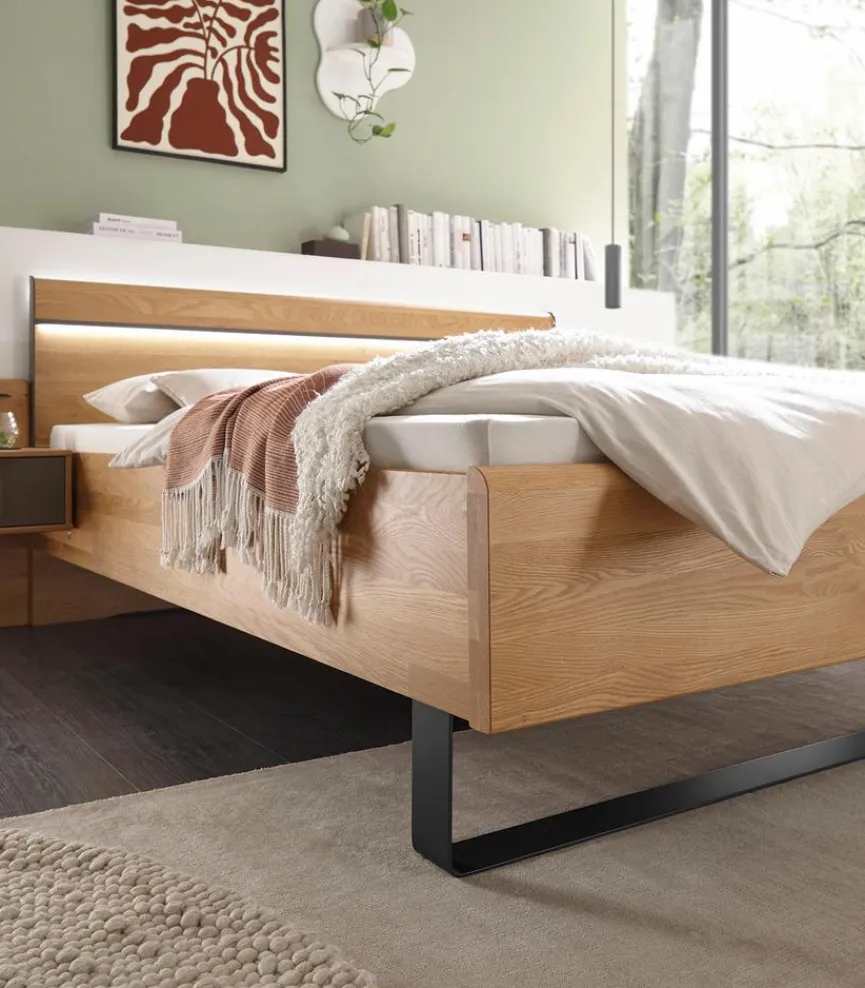 CASEDO Bett Burgos 180 x 200 cm Eiche