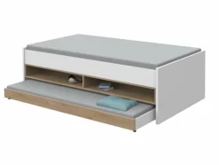 Clearance Röhr Bett Clip 100 x 200 cm Weiß