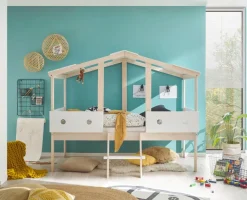 New BEGABINO Bett Cortino 90 x 200 cm Kiefer