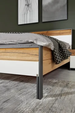 Hot Musterring Bett Joline 180 x 200 cm Weiß