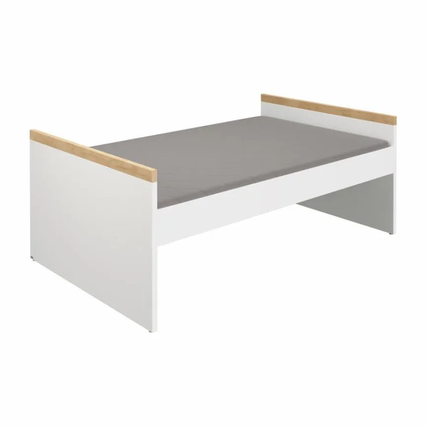 Discount Paidi Bett Kira 120 x 200 cm Eiche-Nebraska